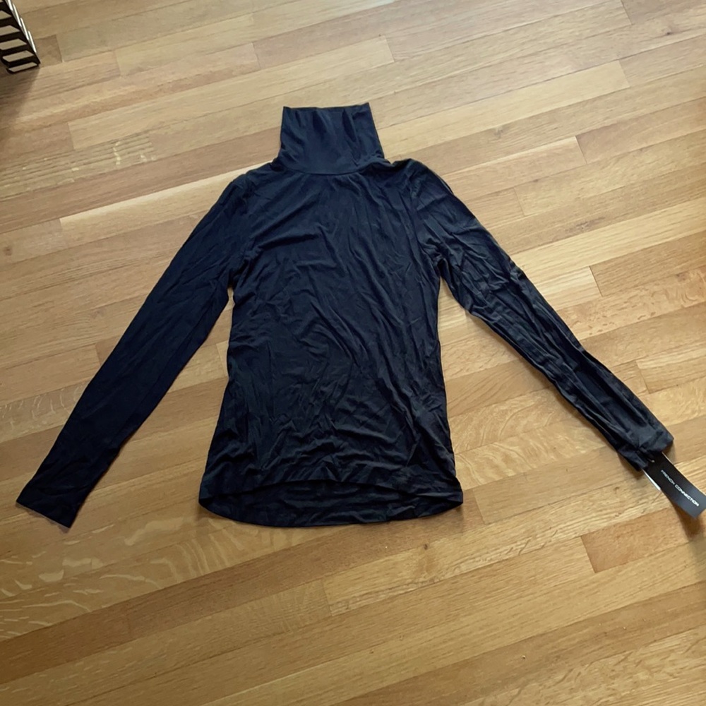 French Connection NWT black long sleeve turtleneck